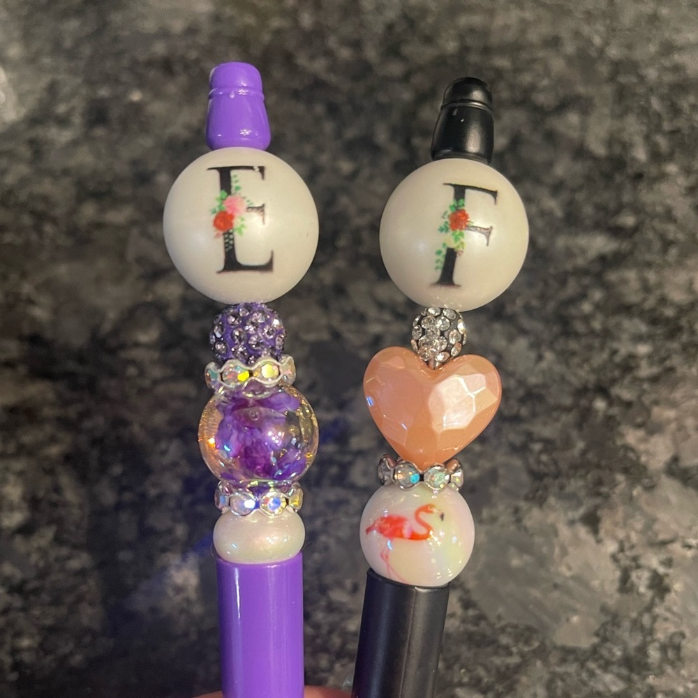 HANDCRAFTED-DESIGN YOUR MONOGRAM PEN * Restocked! *